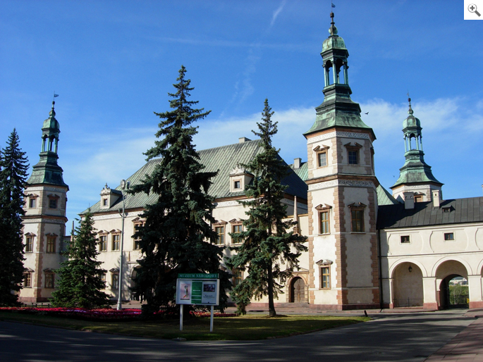 Bischofspalast in Kielce, Polen, erbaut vonTommaso Poncini