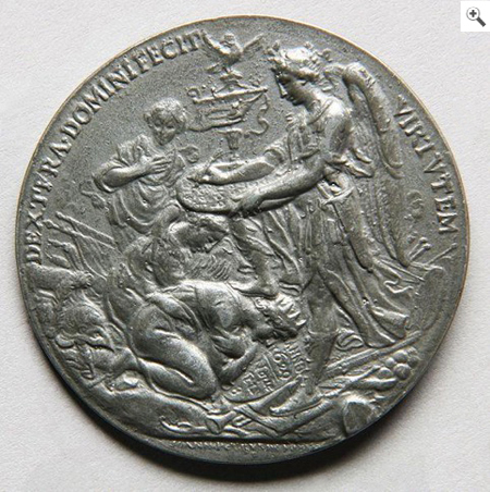 Die Schlacht am Weissen Berg, Medaille, 1622