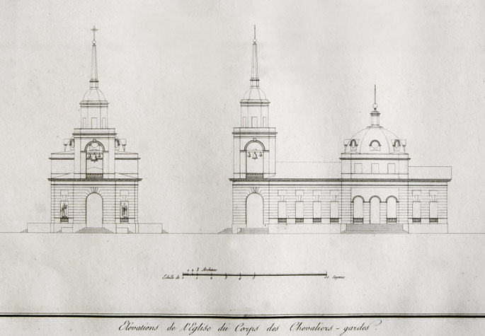 Kirche für die Gardekavallerie, 1803-1806