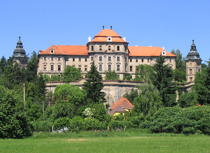 Umbau des Klosters Chotěšov bei Pilsen