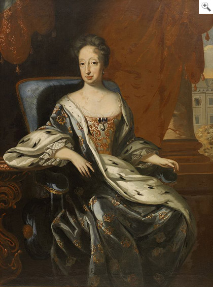 Portrait der Königin Hedwig Eleonora von Schweden