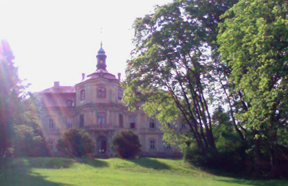 Schloss Trpísty, erbaut von Giacomo Agustoni