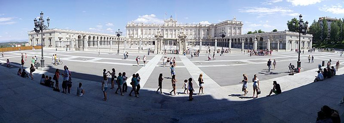 Königlicher Palast in Madrid