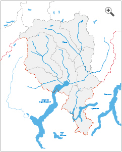 Cartina del Ticino