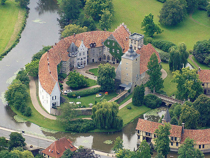 Castello sull'acqua Burgsteinfurt a Steinfurt (D)